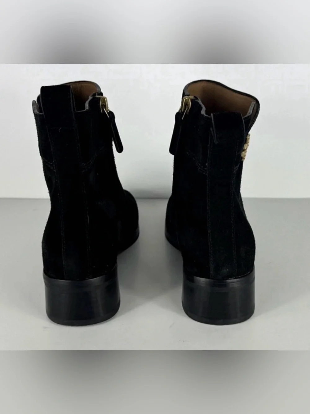 Tory Burch black suede